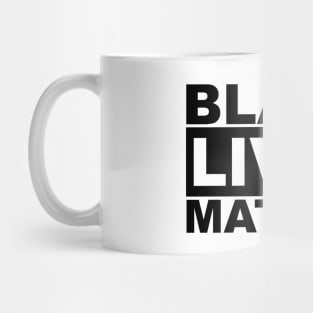 Black Lives Matter Logo (Black) Mug